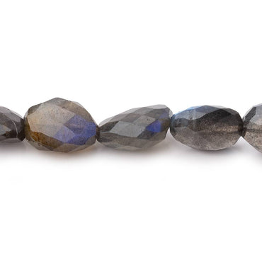 12-16mm Labradorite Straight Drill Faceted Nuggets 8 inch 12 Beads AA (ONLINE ORDER ONLY)