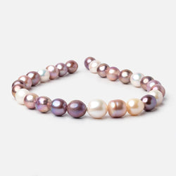 12-16mm Multi Color Baroque Freshwater Pearls 16 inch 27 pieces AA (ONLINE ORDER ONLY)