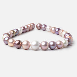 12-16mm Multi Color Baroque Freshwater Pearls 16 inch 30 pieces AA (ONLINE ORDER ONLY)