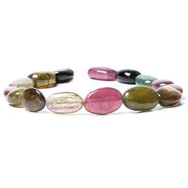 12-16mm Multi Color Tourmaline Tumbled Nugget (ONLINE ORDER ONLY)