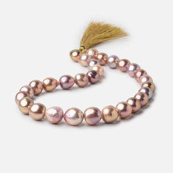 12-16mm Tri-Color Baroque Freshwater Pearls 16 inch 29 pieces AAA (ONLINE ORDER ONLY)