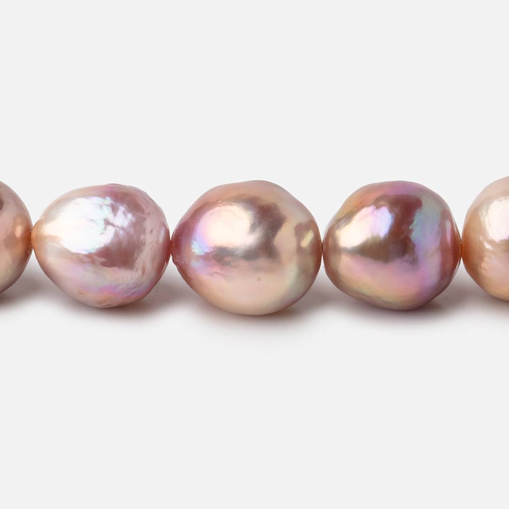 12-16mm Tri-Color Baroque Freshwater Pearls 16 inch 29 pieces AAA (ONLINE ORDER ONLY)