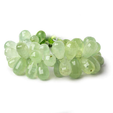 12-18mm Prehnite Beads Tear Drop Briolette 6.85 inch 53 pieces (ONLINE ORDER ONLY)