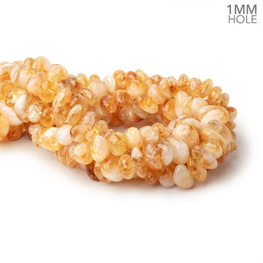 12-22mm Bi-Color Citrine Plain Nugget Beads 16 inch 51 pieces (ONLINE ORDER ONLY)