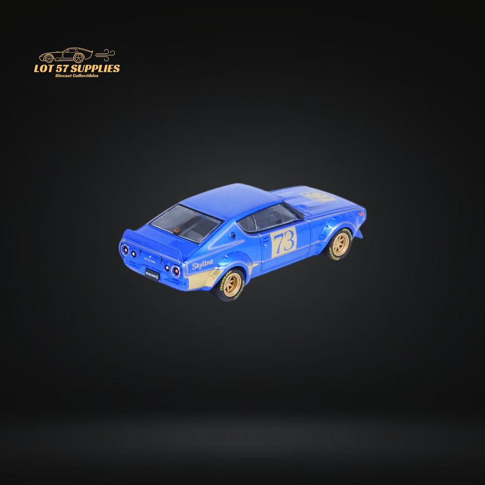 Inno64 Nissan Skyline 2000 GT-R (KPGC10) in Racing Concept Blue 1:64 IN64-KPGC110RC-BLU (ONLINE ORDER ONLY)