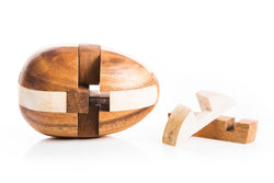 Japanese Wooden Dinosaur Egg Kumiki Puzzle - Puzzle For Adults (Online Order Only)