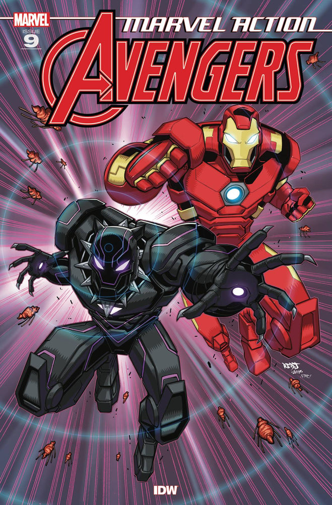 MARVEL ACTION AVENGERS #9 Jon SOMMARIVA 1st Yellow Hulk Cameo (C: 1-0-0) (01/08/2020) IDW (ONLINE ORDER ONLY)