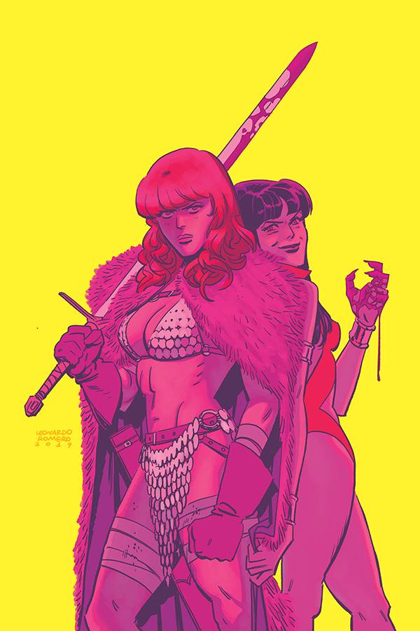 RED SONJA VAMPIRELLA #1 1:20 Jordie BELLAIRE VIRGIN Variant (09/04/2019) DYNAMITE (ONLINE ORDER ONLY)
