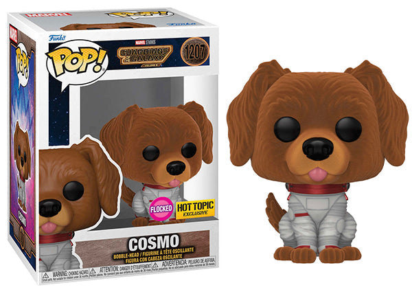 Cosmo (Flocked, Guardians of the Galaxy 3) 1207 - Hot Topic Exclusive (Online Order Only)