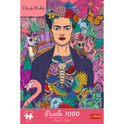 Trefl Premium Plus Frida Kahlo: Blossoming Soul 1000 Piece Puzzle