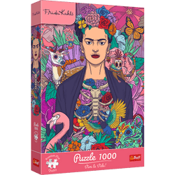 Trefl Premium Plus Frida Kahlo: Blossoming Soul 1000 Piece Puzzle