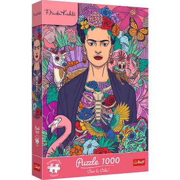 Trefl Premium Plus Frida Kahlo: Blossoming Soul 1000 Piece Puzzle