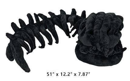 120 CENTIMETER (47 INCH) LONG DINOSAUR SKELETON PLUSH COSTUME (ONLINE ORDER ONLY)