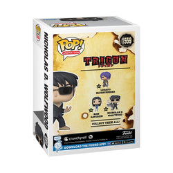 Trigun Nicholas D. Wolfwood with Punisher Funko Pop! Vinyl Figure #1559 (ONLINE ORDER ONLY)