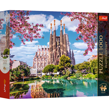 Trefl Premium Plus - Sagrada Familia, Barcelona Spain 1000 Piece Puzzle