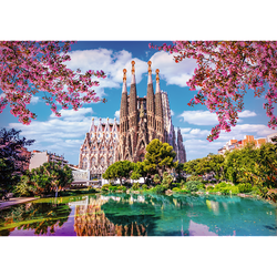 Trefl Premium Plus - Sagrada Familia, Barcelona Spain 1000 Piece Puzzle (ONLINE ORDER ONLY)