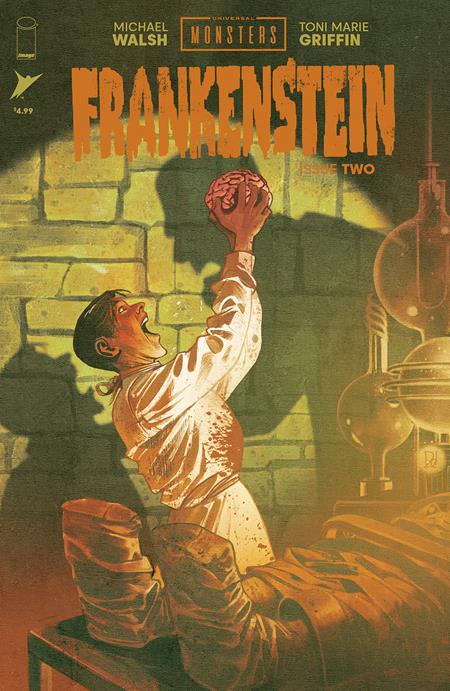 Universal Monsters Frankenstein #2 (Of 4) B Mike Del Mundo Variant (09/25/2024) Image (ONLINE ORDER ONLY)