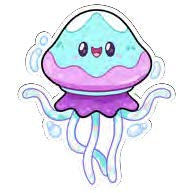 Squishable Jellyfish Sticker (ONLINE ORDER ONLY)