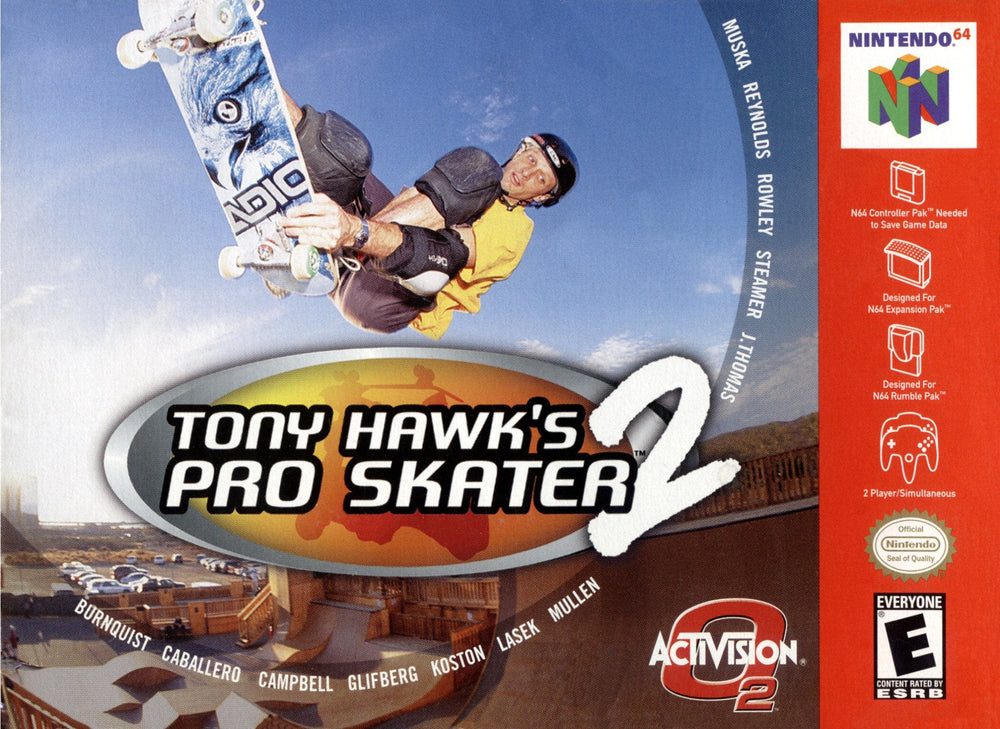 Tony Hawk's Pro Skater 2 (Nintendo 64) (Online Order Only)