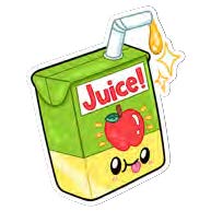 Squishable Apple Juice Sticker (ONLINE ORDER ONLY)