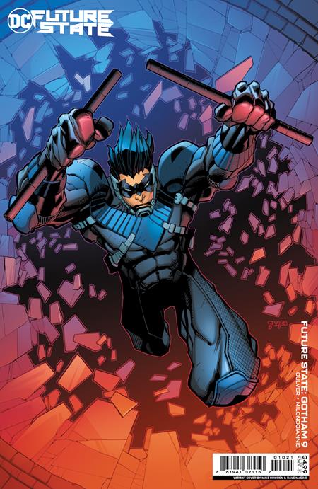Future State Gotham #10 B Mike Bowden Card Stock Variant (02/08/2022) Dc (ONLINE ORDER ONLY)