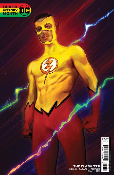 Flash #779 C Alexis Franklin Black History Month Card Stock Variant (02/15/2022) Dc (ONLINE ORDER ONLY)