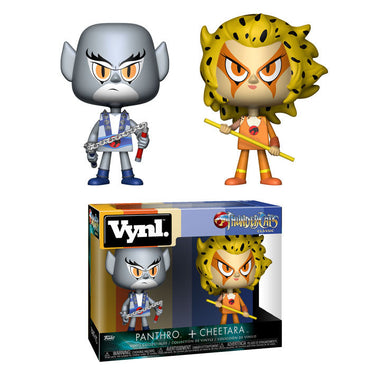 Funko Vynl. Panthro & Cheetara (Thundercats)  [light damage] (Online Order Only)