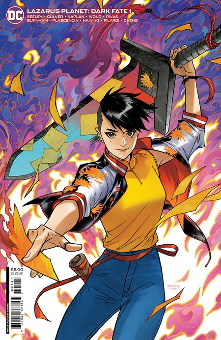 Lazarus Planet Dark Fate #1 (One Shot) D Haining Xanthe Card Stock Variant (02/14/2023) Dc (ONLINE ORDER ONLY)
