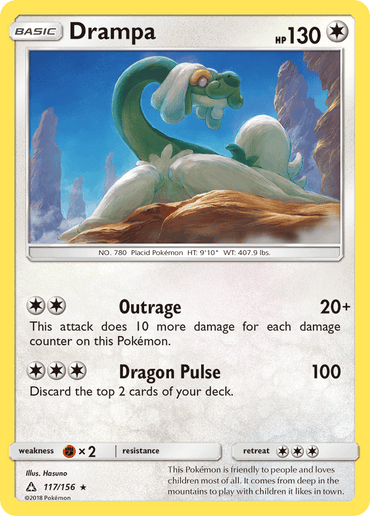 Drampa (117/156) [Sun & Moon: Ultra Prism] (Online Only)