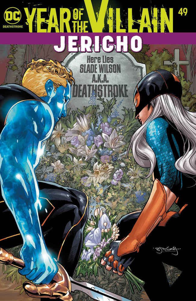 DEATHSTROKE #49 A Stephen Segovia Christopher Priest Acetate YOTV (11/06/2019) DC (ONLINE ORDER ONLY)