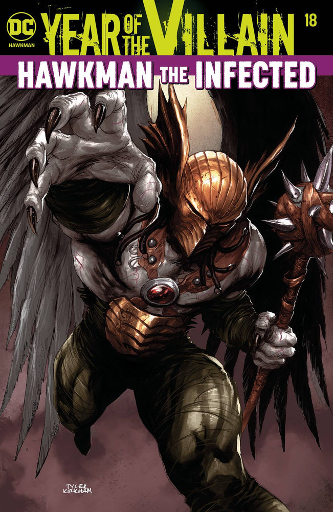 HAWKMAN #18 A Tyler Kirkham Robert Venditti Acetate YOTV Batman Who Laughs (11/13/2019) DC (ONLINE ORDER ONLY)