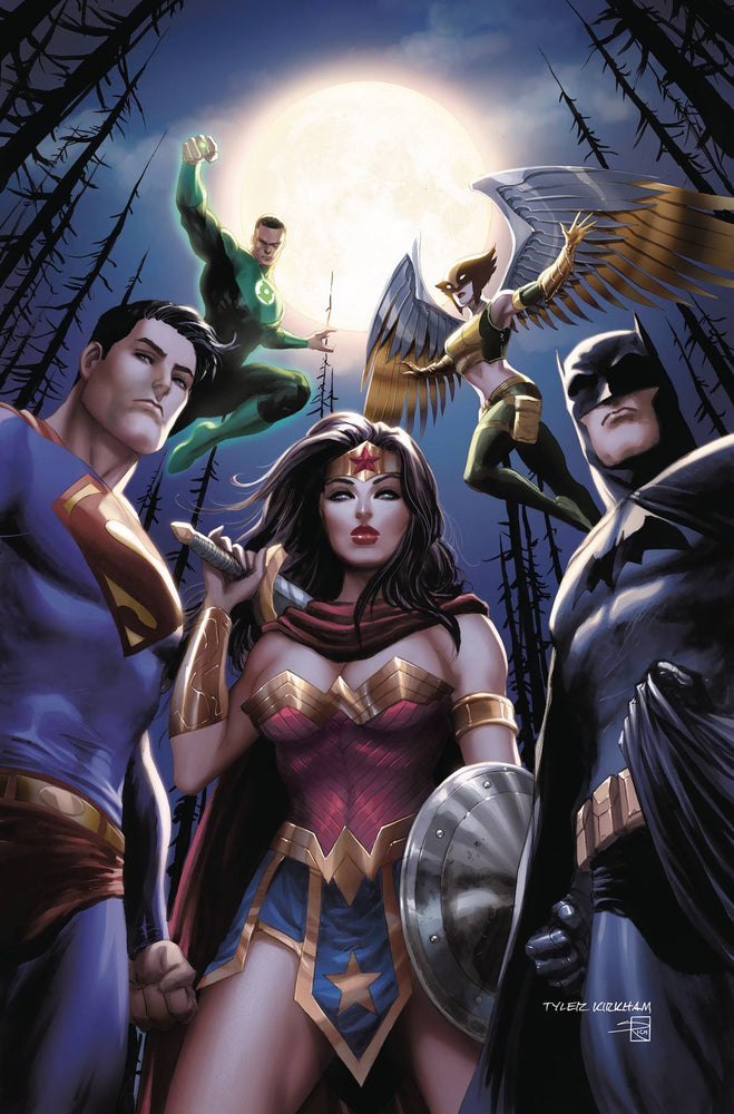 JUSTICE LEAGUE #35 B Tyler Kirkham Variant YOTV (11/06/2019) DC (ONLINE ORDER ONLY)