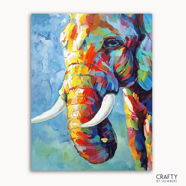 Impressionist Elephant (ONLINE ORDER ONLY)