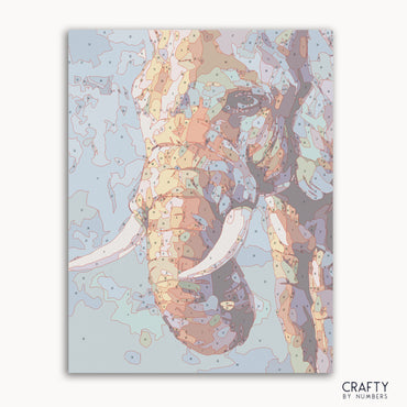 Impressionist Elephant (ONLINE ORDER ONLY)