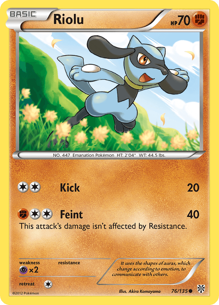 Riolu (76/135) [Black & White: Plasma Storm] (Online Only)