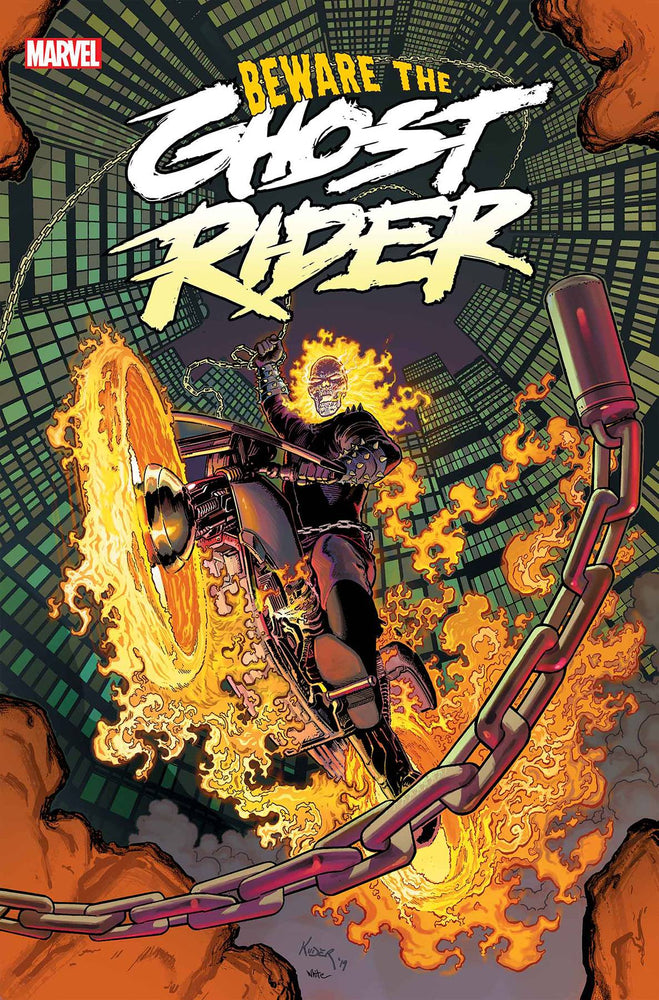 GHOST RIDER #1 A Aaron Kuder Ed Brisson Johnny Blaze (10/02/2019) Marvel (ONLINE ORDER ONLY)