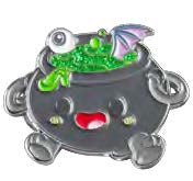Squishable Cauldron Enamel Pin (ONLINE ORDER ONLY)
