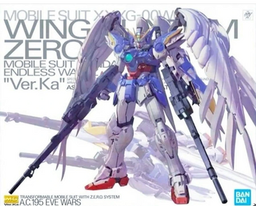 Bandai Spirits: Gundam Wing Endless Waltz - MG 1/100 Wing Gundam Zero EW (Ver.Ka) Model Kit (ONLINE ORDER ONLY)