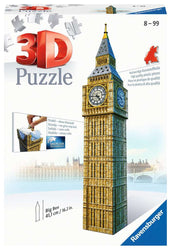 Puzzle: 3D Puzzle - Big Ben (ONLINE ORDER ONLY)