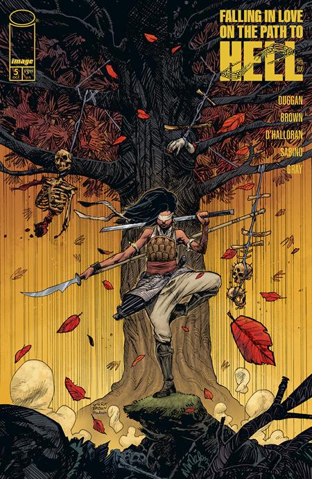 Falling In Love On The Path To Hell #5 A Garry Brown Gerry Duggan (10/16/2024) Image (ONLINE ORDER ONLY)