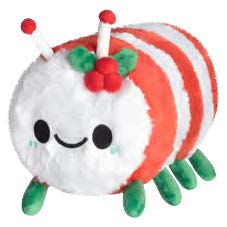 Squishable Candy Cane Caterpillar (Mini) (ONLINE ORDER ONLY)