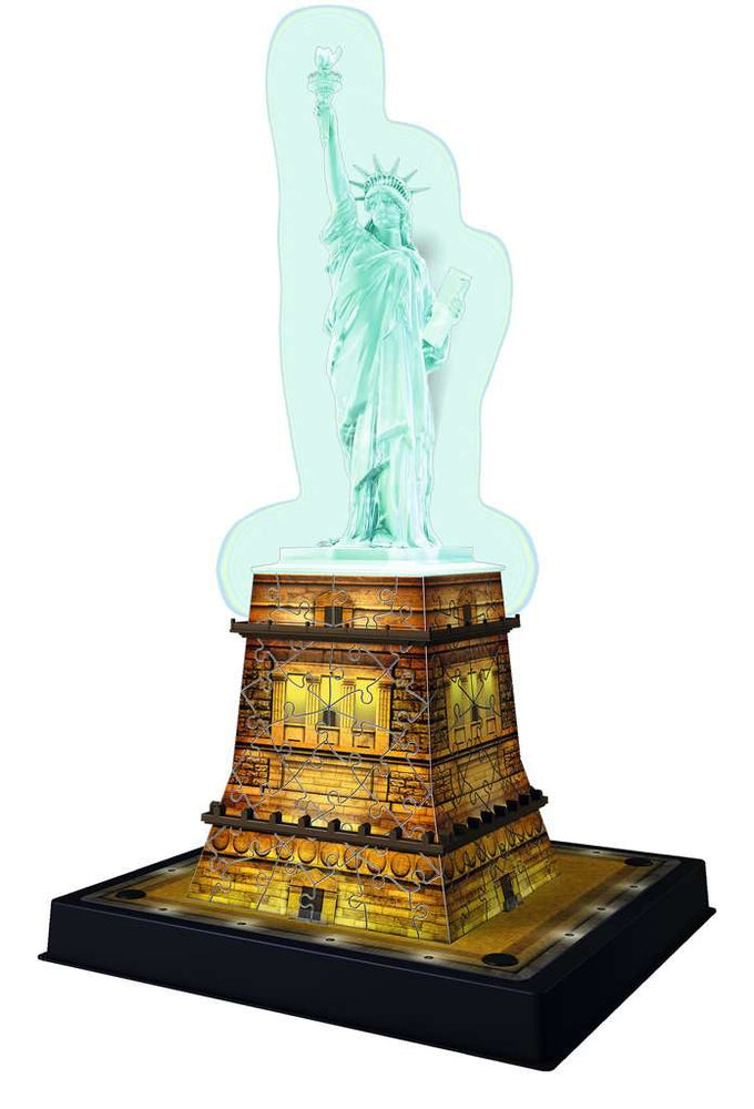 Puzzle: 3D Puzzle - Statue of Liberty Night Edition (ONLINE ORDER ONLY)