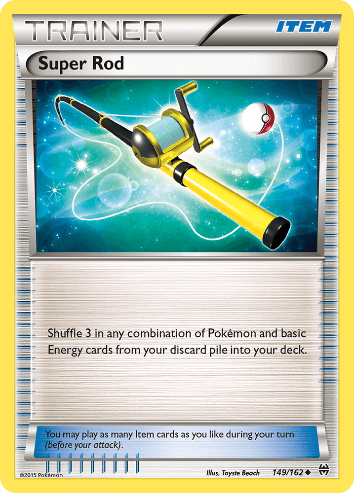Super Rod (149/162) [XY: BREAKthrough] (Online Only)