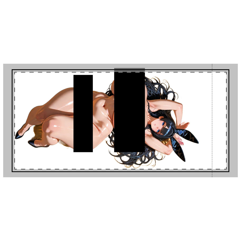 Bunny Anime-Inspired Microfiber Pillowcase, Cozy Bedroom Decor, Soft Pillow Cover, Unique Anime Design By Tempest