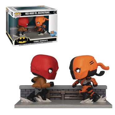 Funko POP! Comic Moment: Red Hood vs. Deathstroke Vinyl Figure Previews Exclusive (PX) [READ DESCRIPTION] (ONLINE ORDER ONLY)