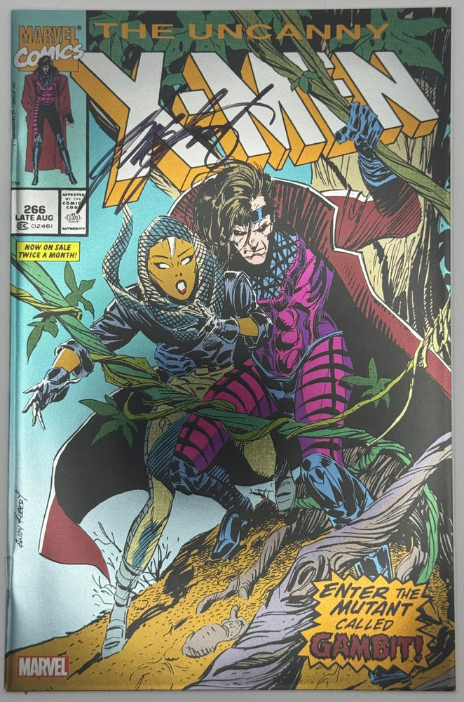 [Signed by Chris Claremont] [Foil] Uncanny X-Men #266 Unknown Comics Exclusive Facsimile Edition Var [IN STOCK] (ONLINE ORDER ONLY)