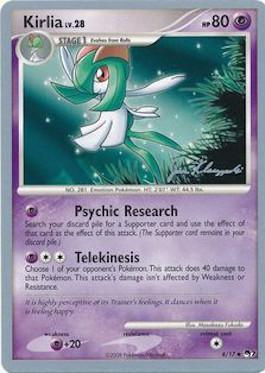 Kirlia LV.28 (8/17) (Psychic Lock - Jason Klaczynski) [World Championships 2008] (Online Only)