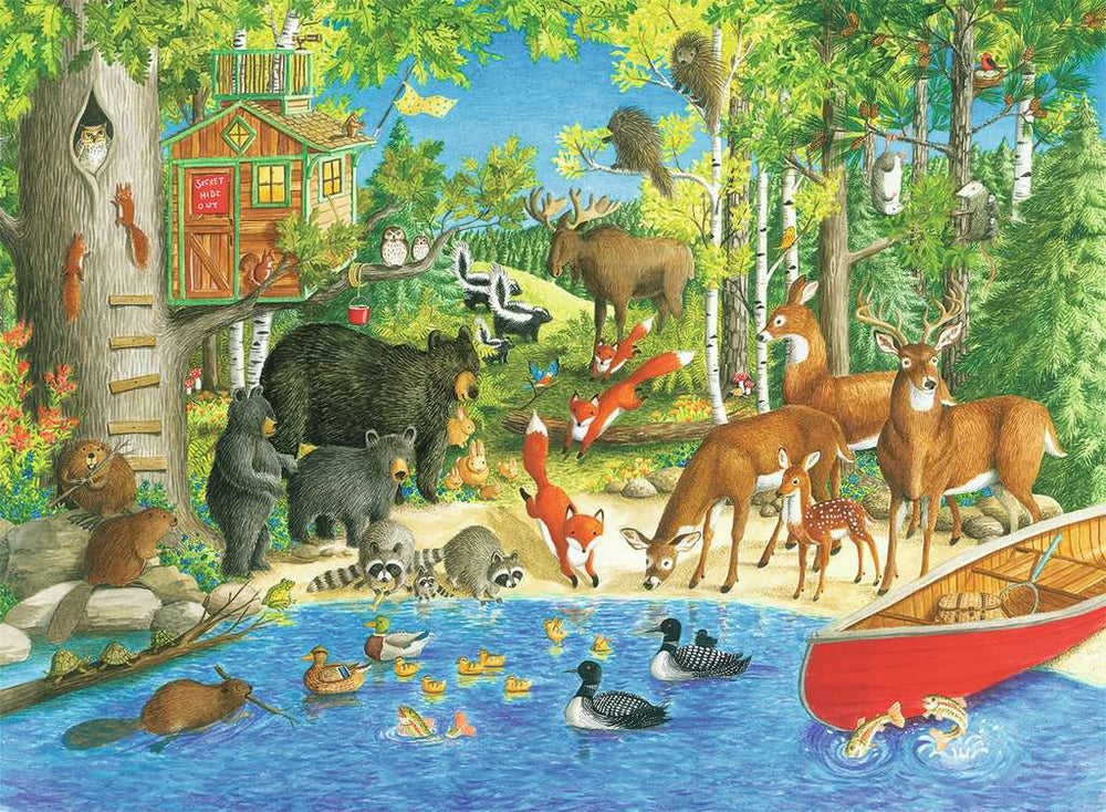 Puzzle: Woodland Friends (ONLINE ORDER ONLY)