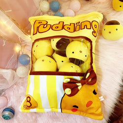 A Large Bag Of Snacks And Pillow Plush Toys (ONLINE ORDER ONLY)