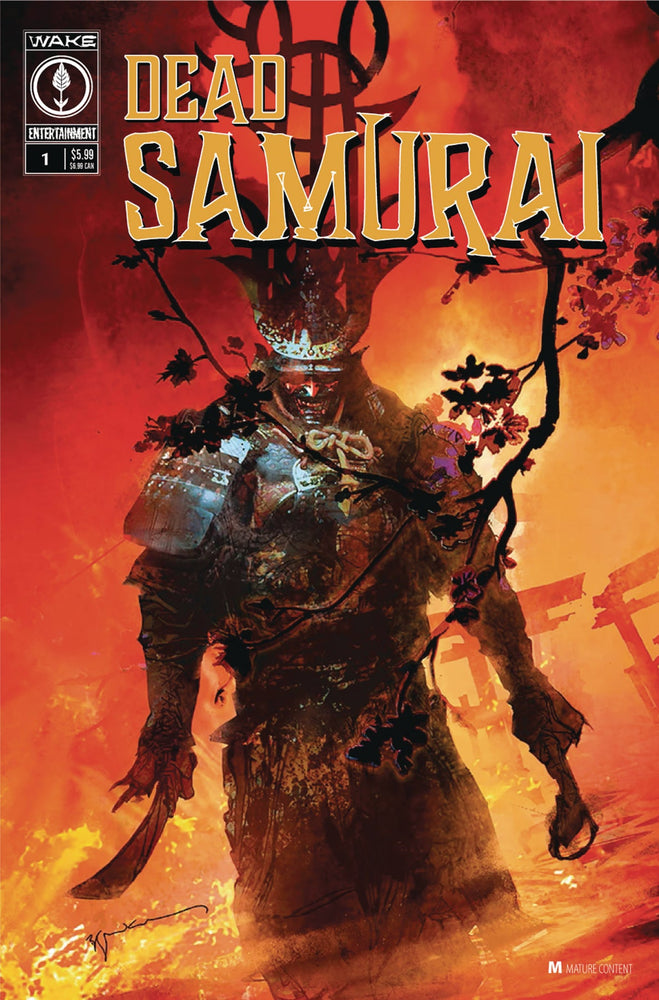 Dead Samurai #1 A Bill Sienkiewicz (10/09/2024) Wake (ONLINE ORDER ONLY)